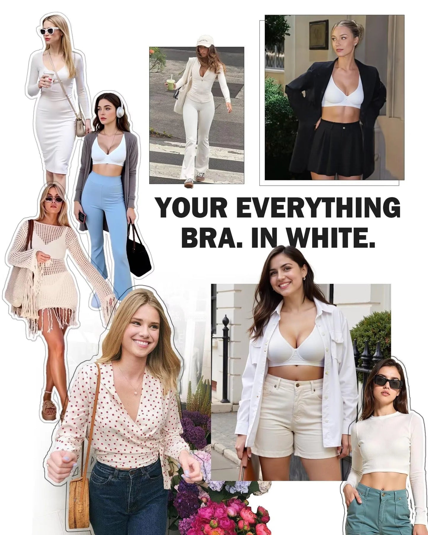 Magic Lift & Comfort: Deep V Wireless Everyday Bra - COMFORA