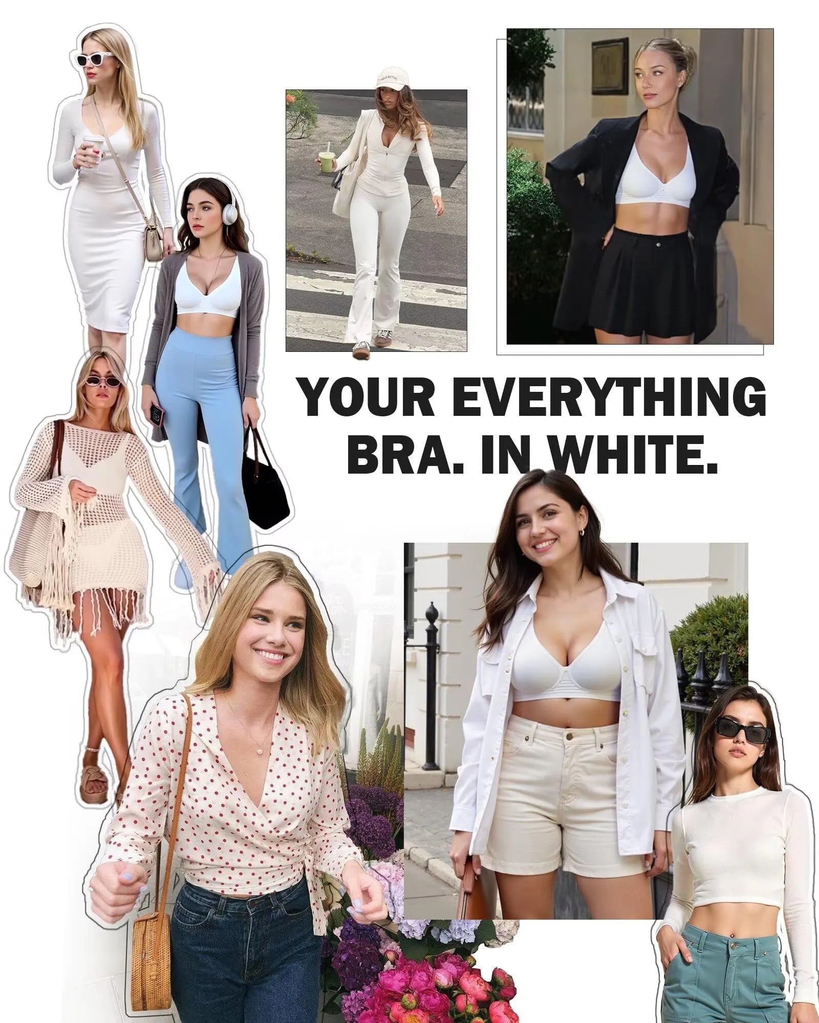 Magic Lift & Comfort: Deep V Wireless Everyday Bra - COMFORA