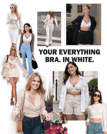 Magic Lift & Comfort: Deep V Wireless Everyday Bra - COMFORA